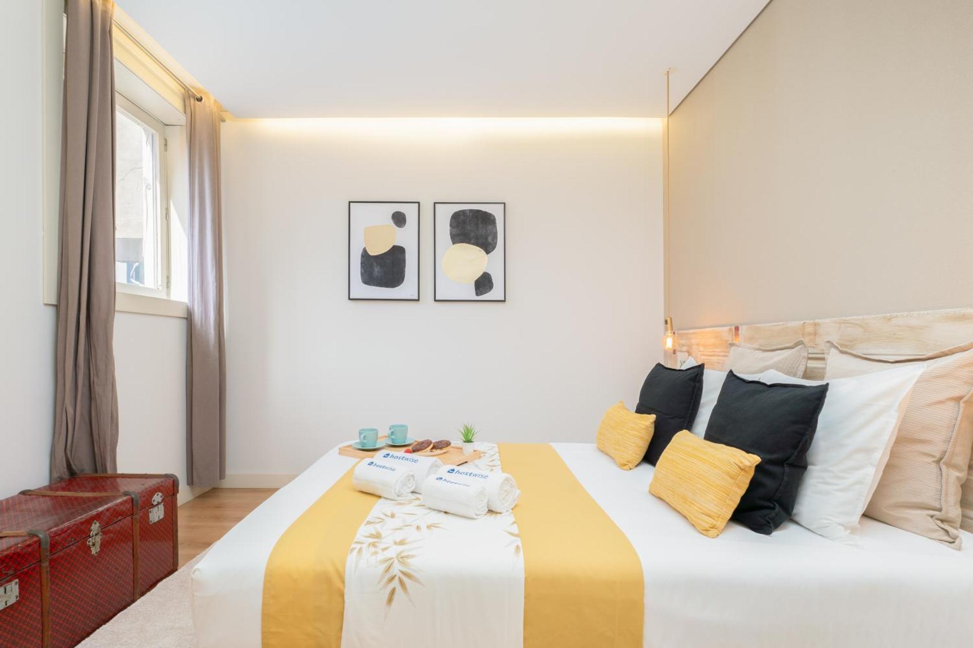 波尔图Host Wise - Colorful Bright Flat With Balcony公寓 客房 照片