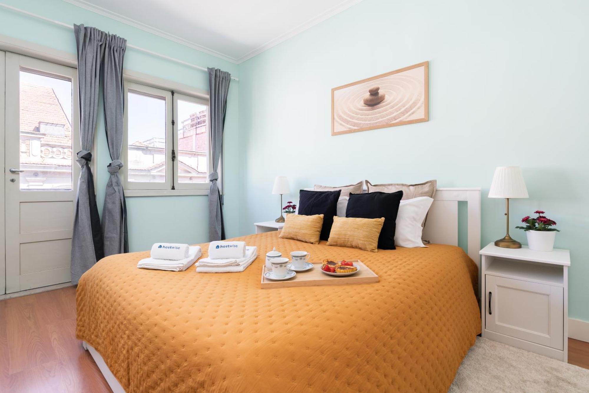 波尔图Host Wise - Colorful Bright Flat With Balcony公寓 外观 照片