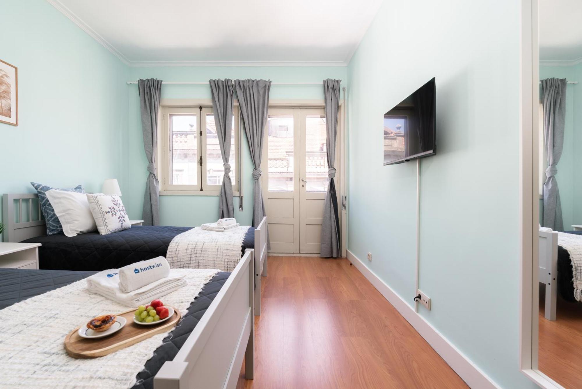 波尔图Host Wise - Colorful Bright Flat With Balcony公寓 客房 照片